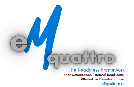 eMquattro — The Readiness Framework: Inner Governance. Tactical Readiness. Whole-Life Transformation.